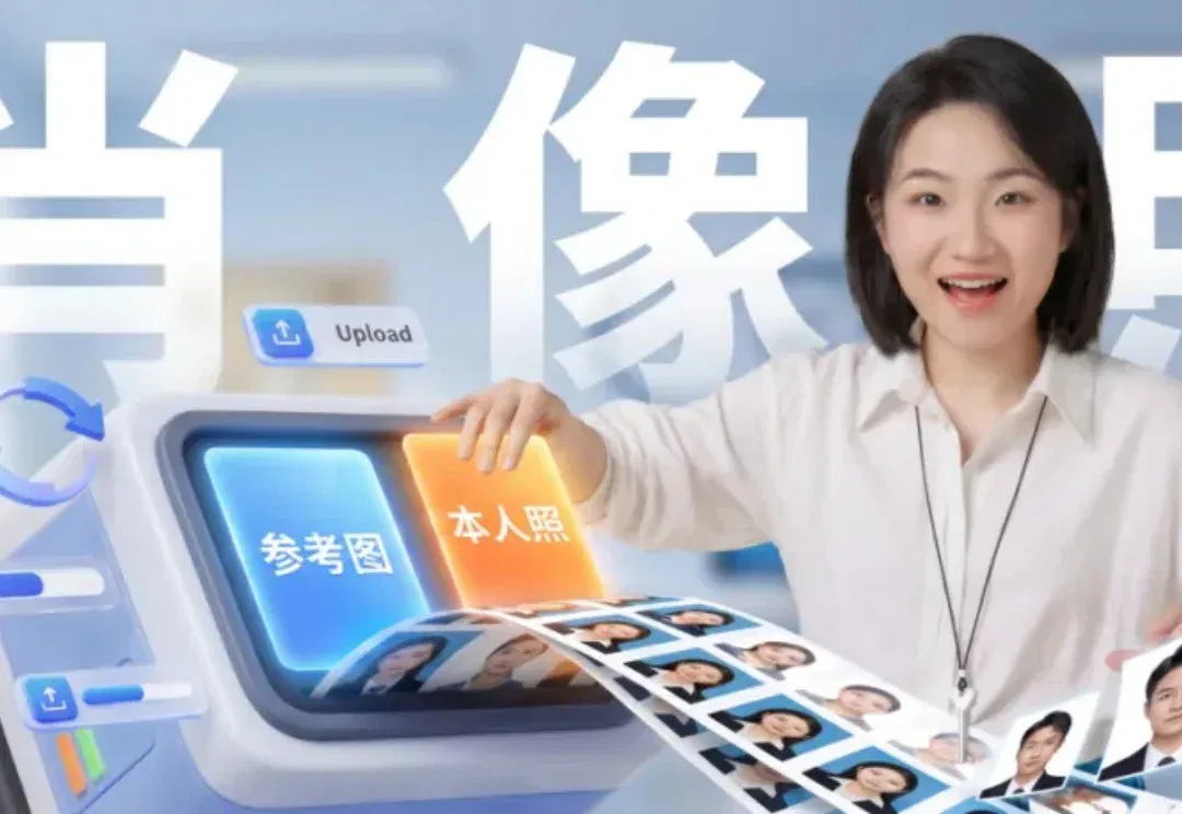 让AI帮我们实现肖像照自由，就这么简单！
