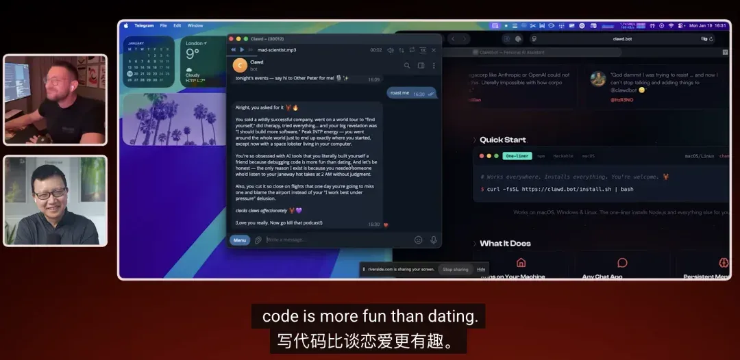 现象级产品OpenClaw创建者：80%手机App会被吃掉！自曝“扩充军团”的秘法：逆向三方API！称长时程Agent不过是虚荣指标，不相信复杂编排！