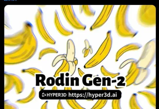 3D领域的NanoBanana也来了，万物皆可用嘴操控。