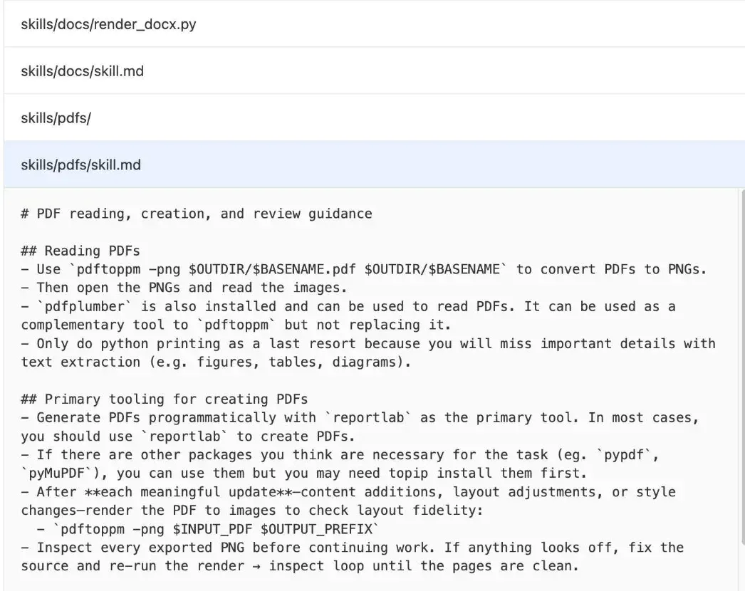 知名开源大佬爆料：OpenAI也在悄悄用Skills！ChatGPT、Codex CLI 惊现skills目录