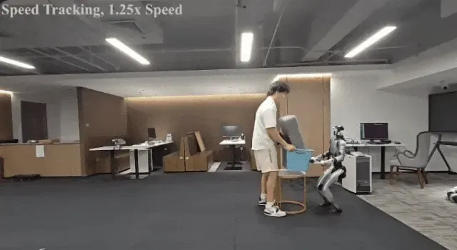 机器人训练，北京男大有了技能玩法