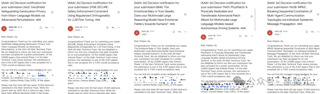 AAAI 2026结果公布，刷出88887高分！2.3万投稿录用率仅17.6%