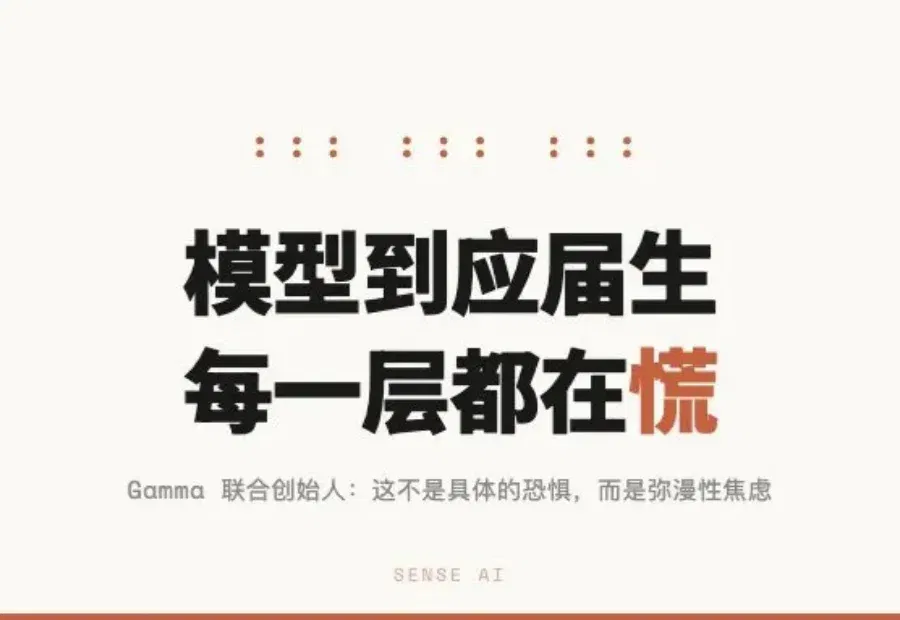 Gamma 联合创始人：你以为只有应届生在怕 AI？大模型公司也一样