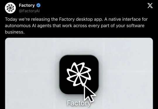 Factory放大招：AI代理直接「接管你的电脑」，操控VS Code、浏览器、Excel，21万人围观！