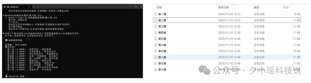 实测用 Claude Code 写小说，意外发现了组队开挂模式