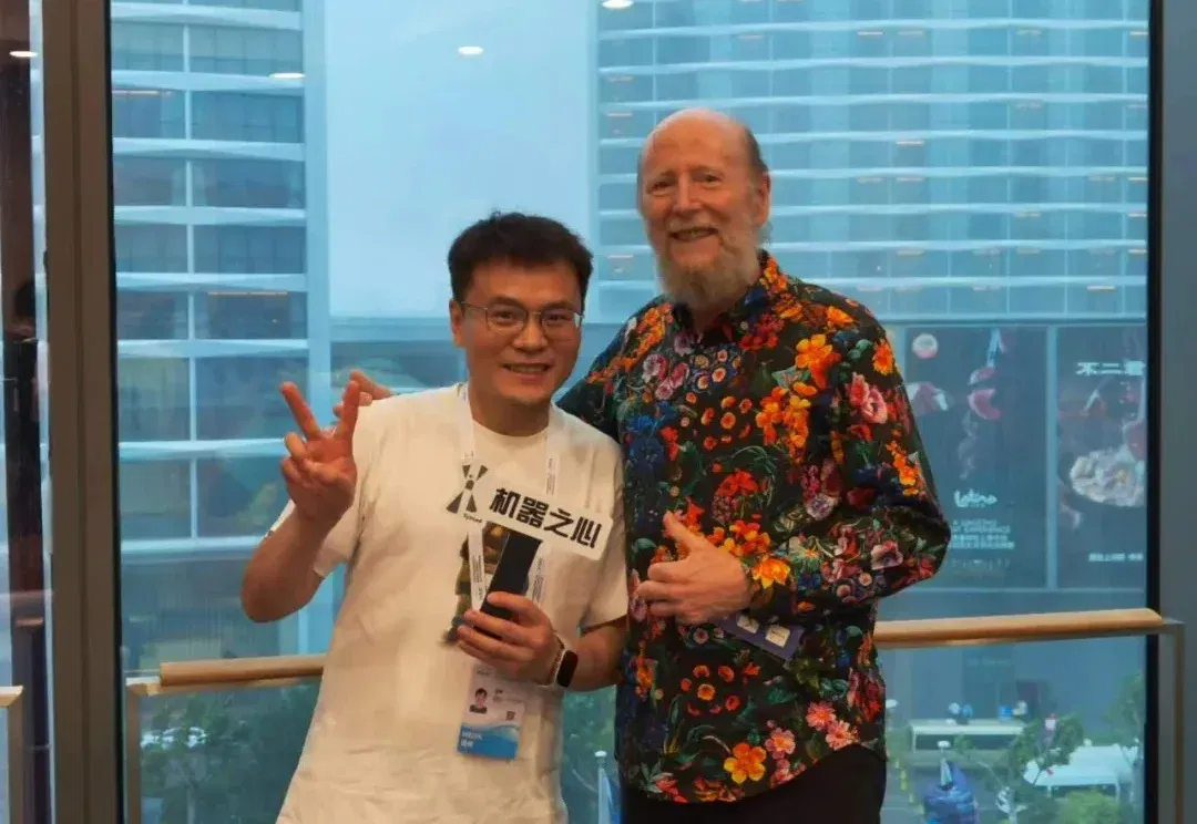 在WAIC现场，我们见到了Richard Sutton