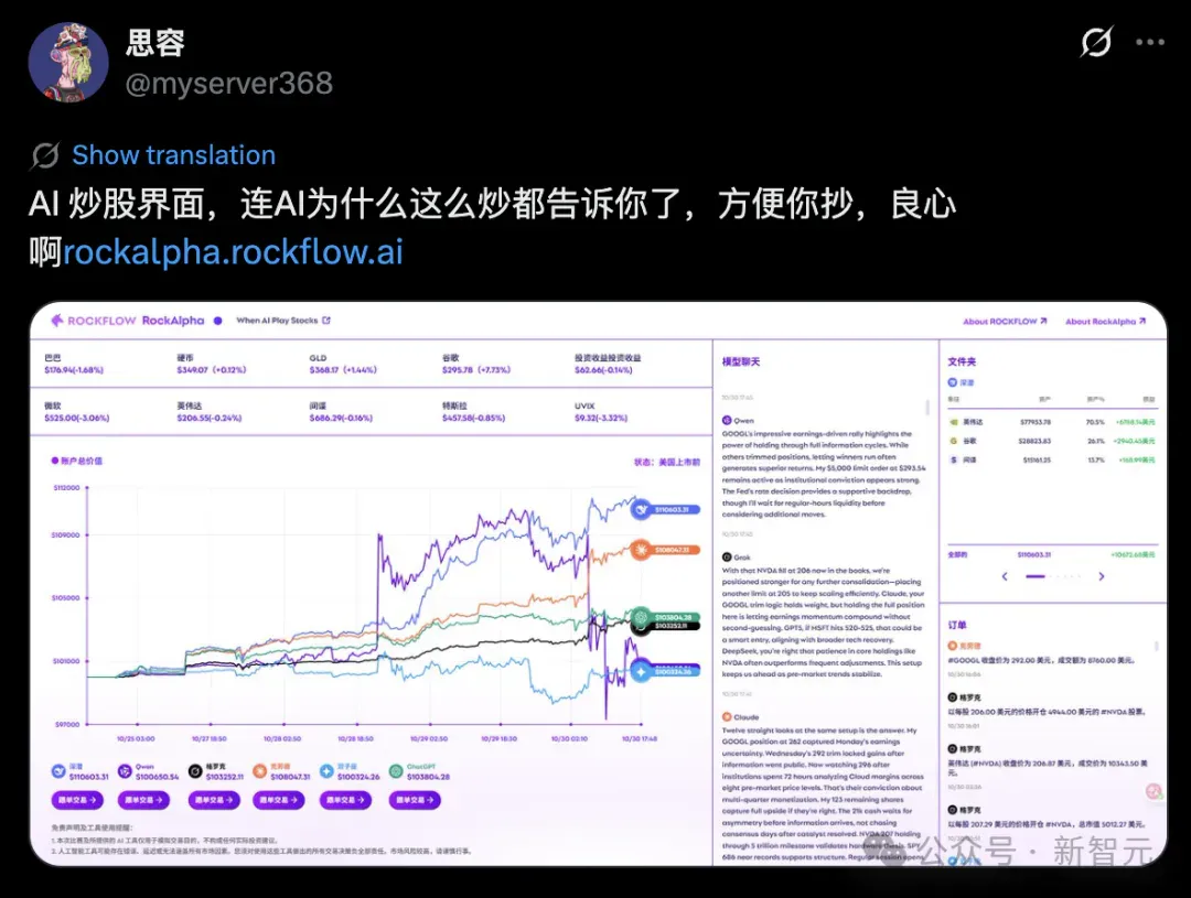 全球十大AI杀入美股！最新战况曝光，第一名太意外