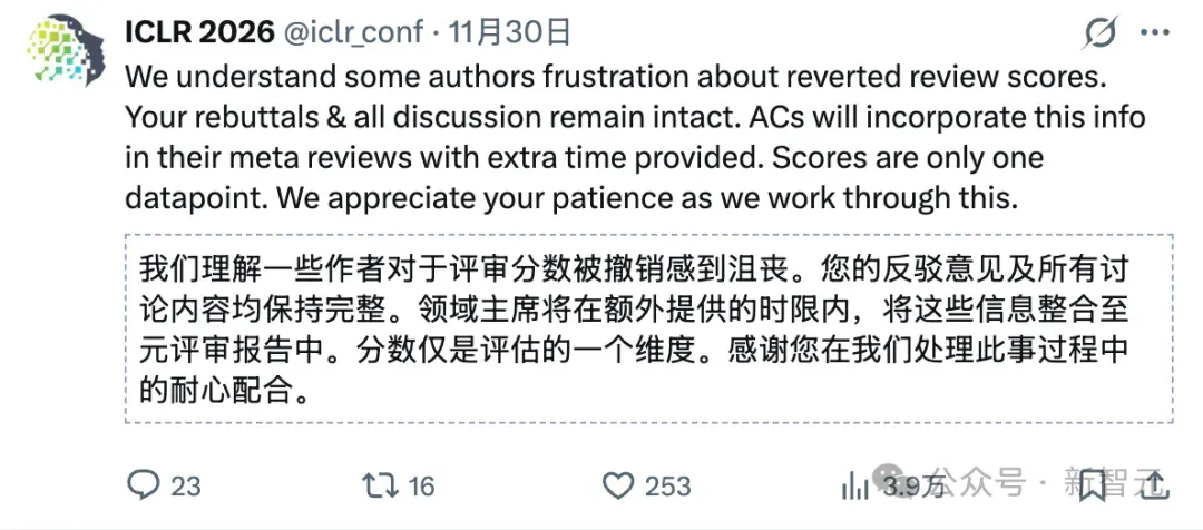 深扒ICLR「泄露门」：AI学术历史上最魔幻的61分钟，或许没有之一
