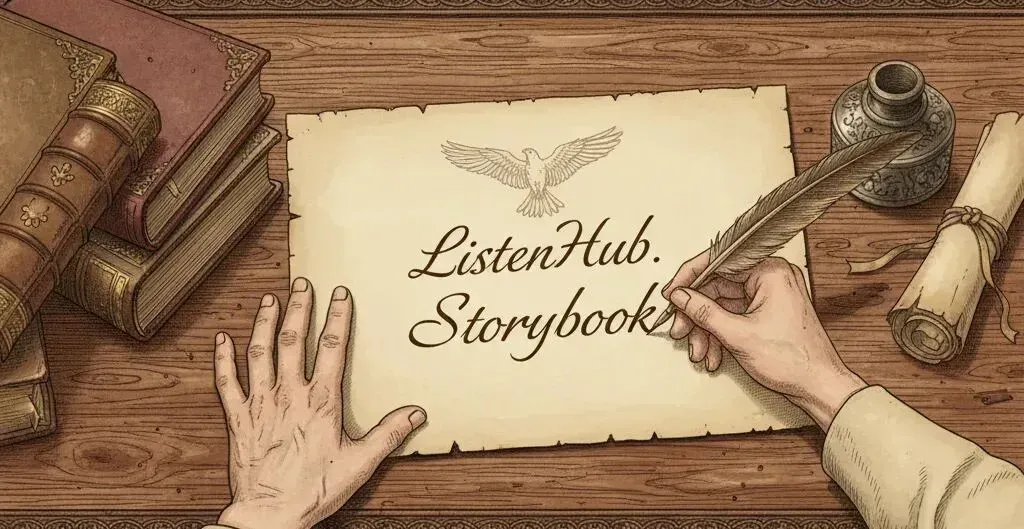 ListenHub 视频绘本，把每个人的想象都变成视频故事