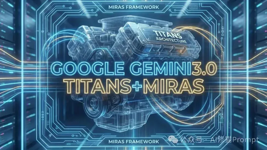 谷歌秀肌肉了：披露Gemini 3.0为啥过目不忘越用越好用，Titans的惊喜度+Miras框架