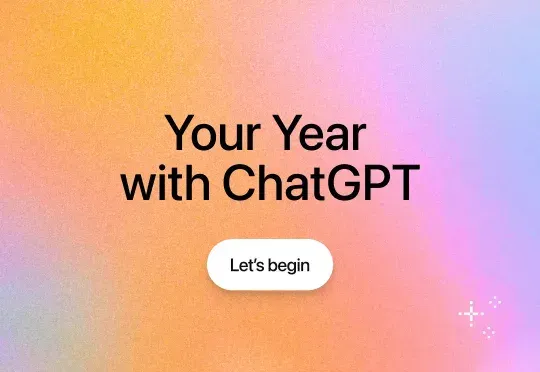 ChatGPT 首个年度报告来了！快看你是不是前1%丨附体验链接