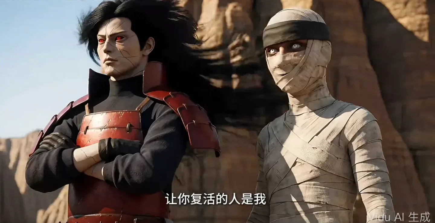 这个真人版《火影忍者》竟然是AI做的，来自中国AI视频新王者Vidu Q3