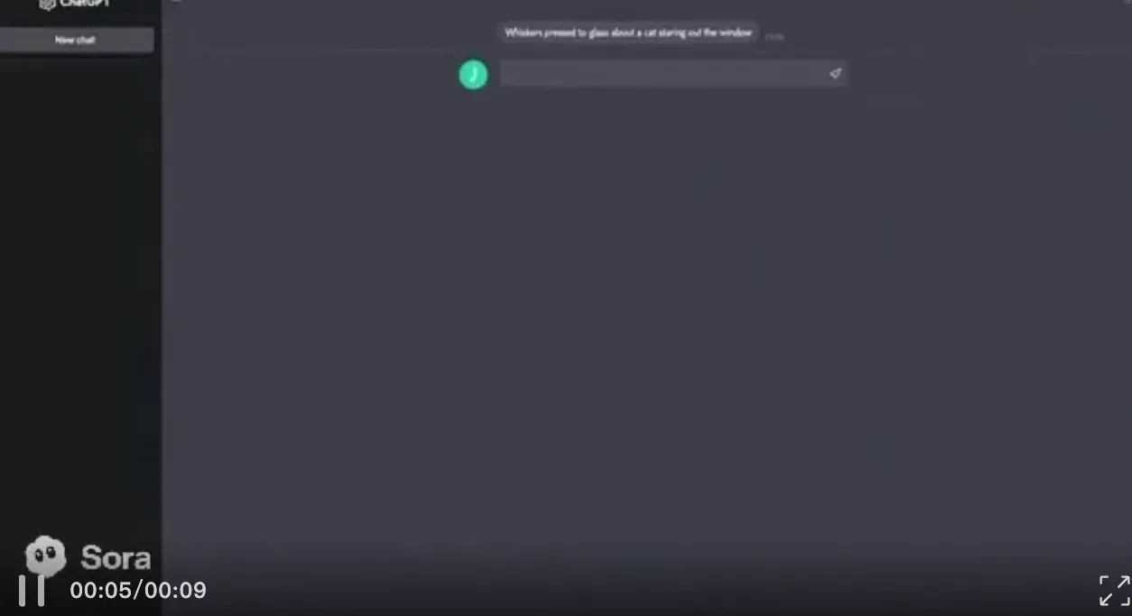 Sora2甚至可以预测ChatGPT的输出