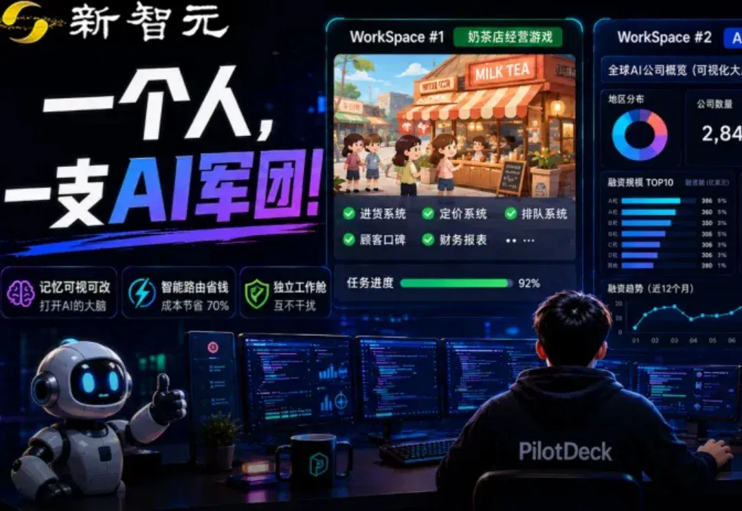 面壁智能开源Agent神器PilotDeck，让Token成本狂降70%！