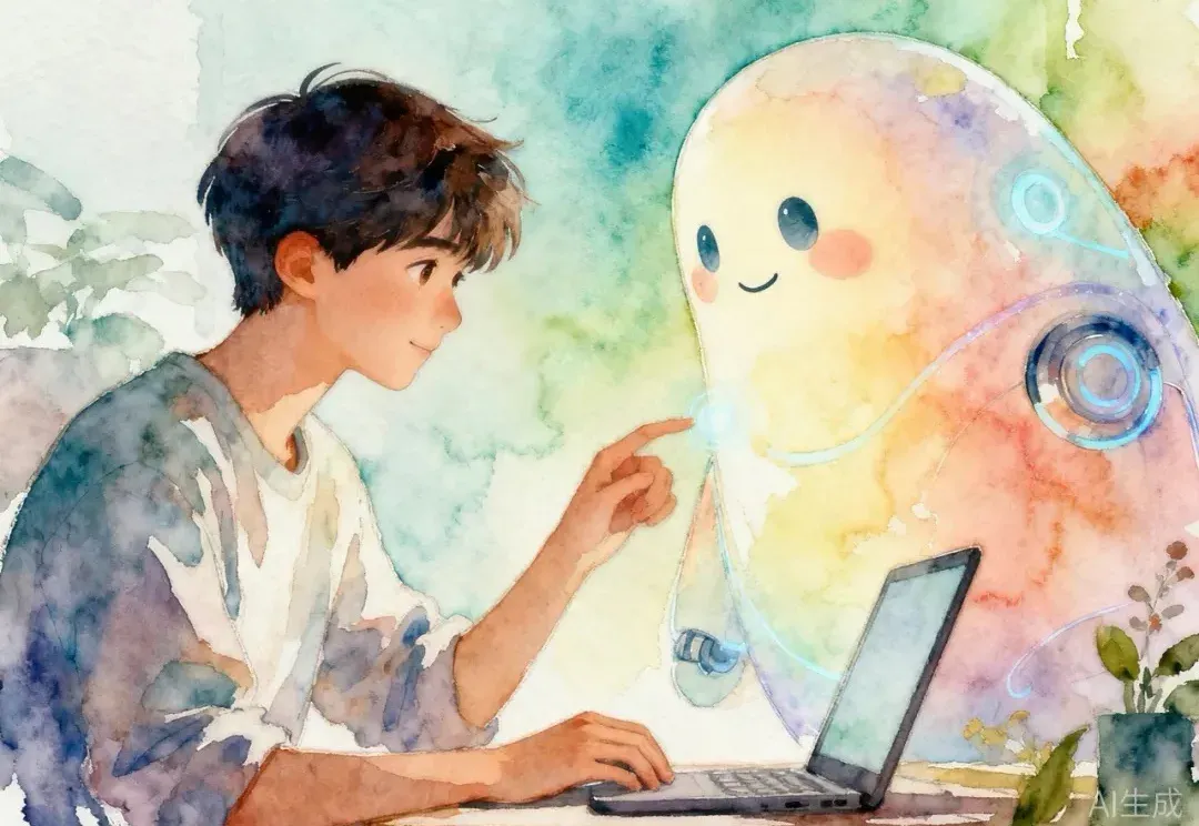 一群年轻人，正在训练AI宠物的灵魂