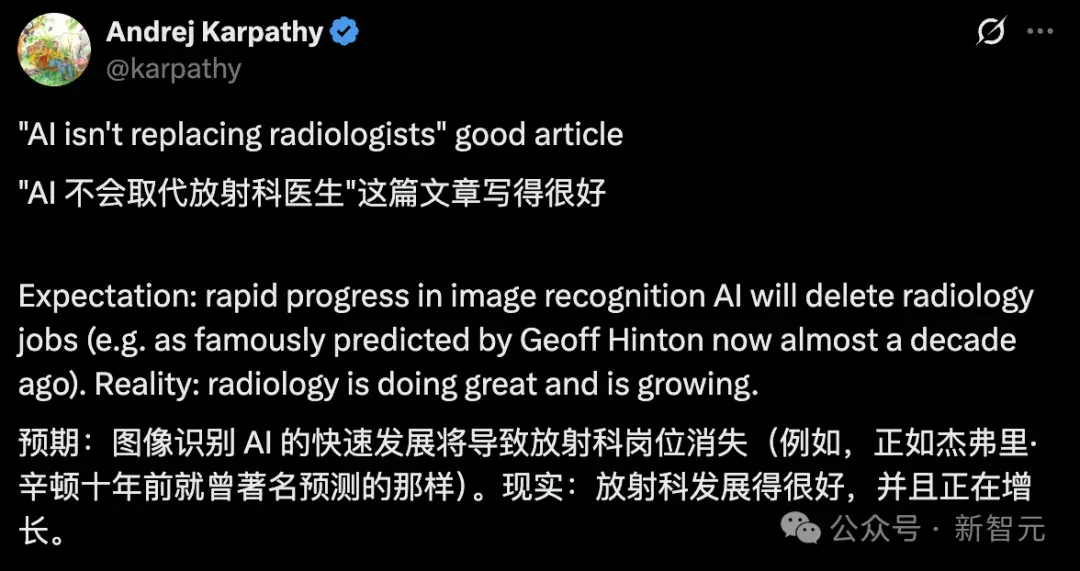 Hinton预言错了！年薪狂飙52万美元，AI没有「干掉」放射科医生