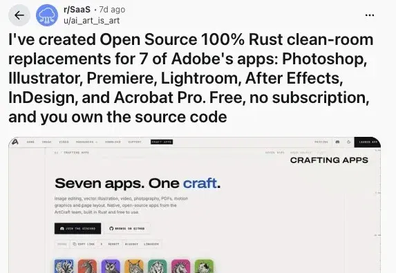 AI「克隆」的 Adobe 全家桶一夜爆火，但先别急着卸载正版