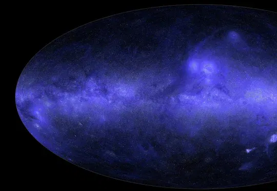 太震撼了，Claude画出首张紫外全天图！1.19亿颗星逐颗叠上