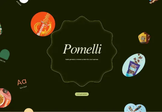 承包你的品牌营销物料｜谷歌再发重磅 AI 设计产品Pomelli