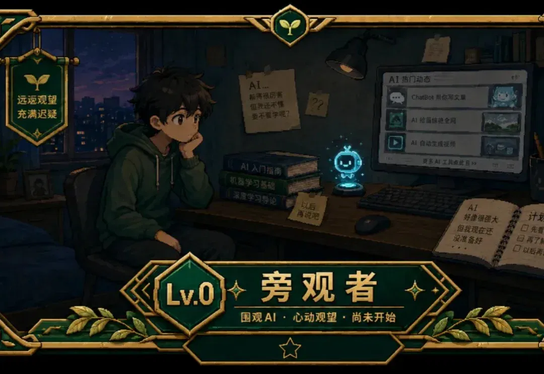 观察了三年，我把所有人用AI的水平分成了10个等级。