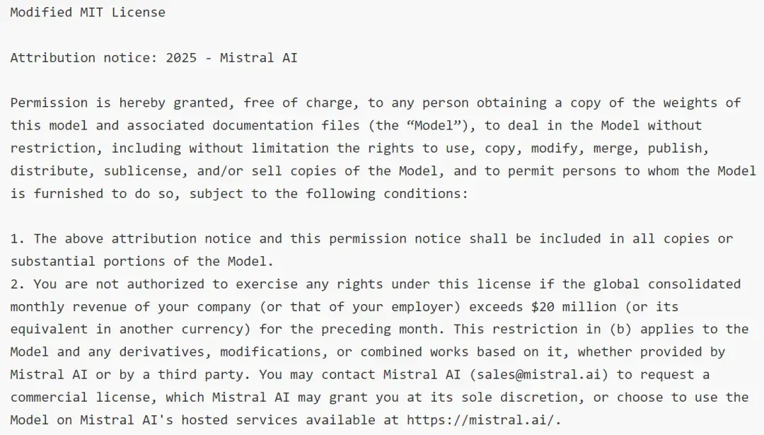 Mistral再开源！发布代码模型Devstral 2及原生CLI，但大公司被限制商用