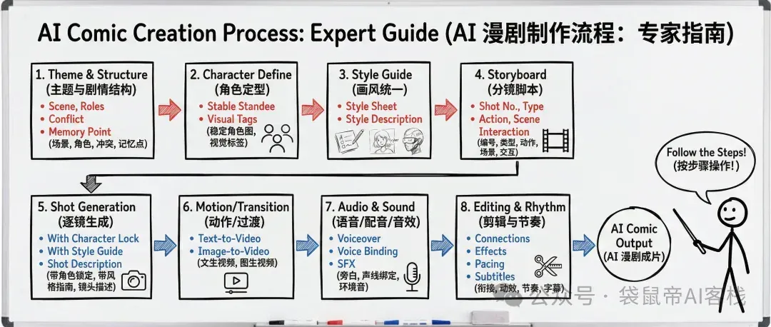AI漫剧从难产到量产！这款Agent内置SOP，小白也能轻松搞定～