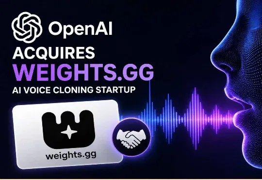 速递|OpenAI收购Weights.GG,拿下AI语音克隆技术,6名核心成员入职