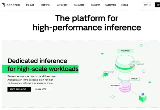 速递｜AI推理服务商Baseten拟融资10亿美元，估值110亿美元，ARR一年增长20倍