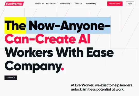 Z Product｜获红杉和老虎基金支持，Everworker正在成为永远在线的AI劳动力