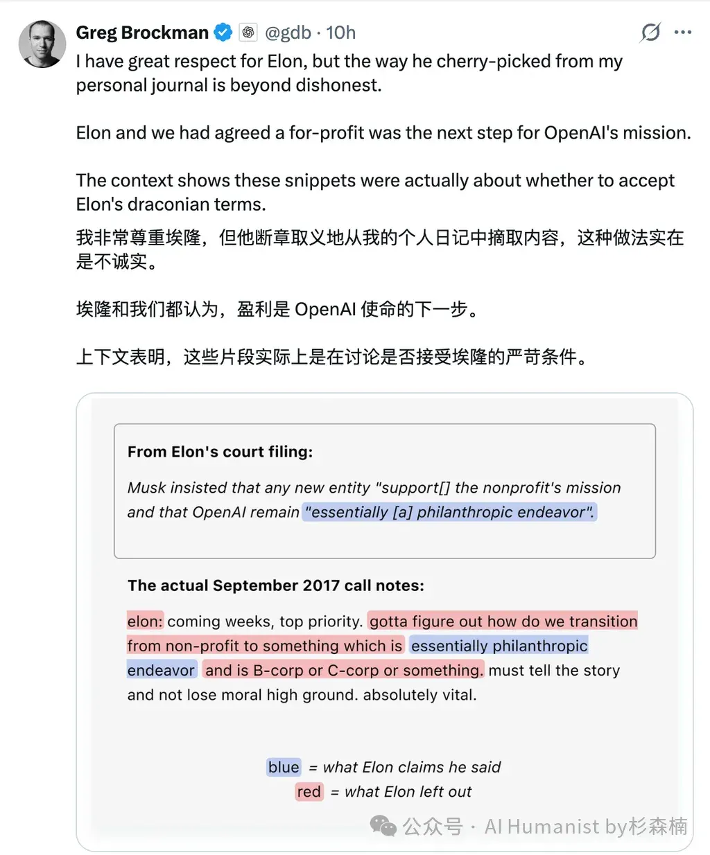 6000 字全面复盘：马斯克与 OpenAI 的诉讼战