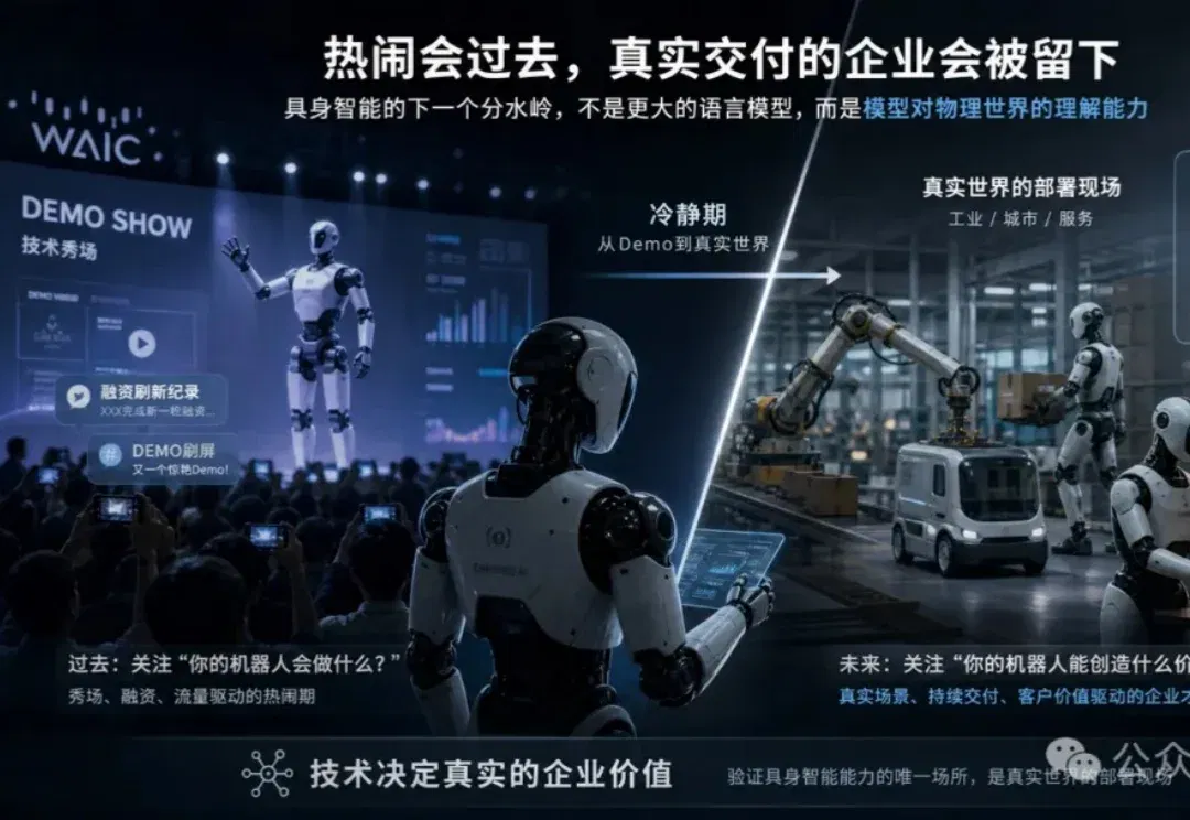 Demo的高估值时代结束了,具身智能开始按生产力重新算账
