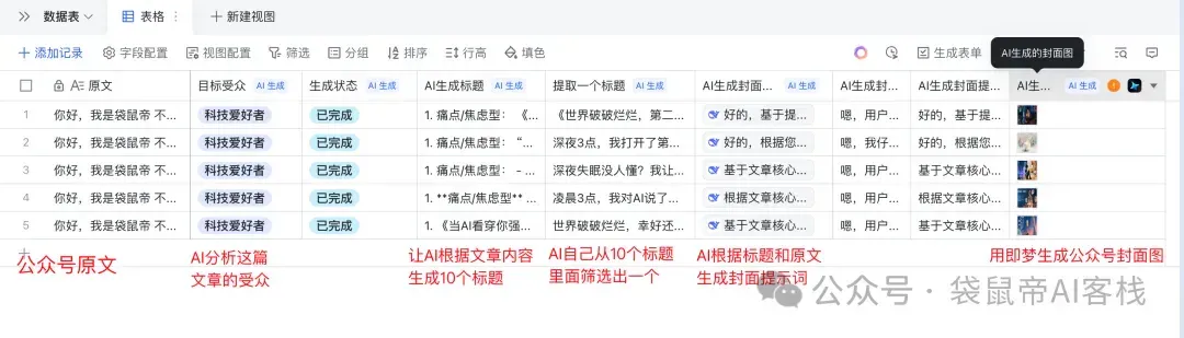 放弃n8n！飞书多维表格才是效率的神，确实太好用了～【附喂饭级教程】