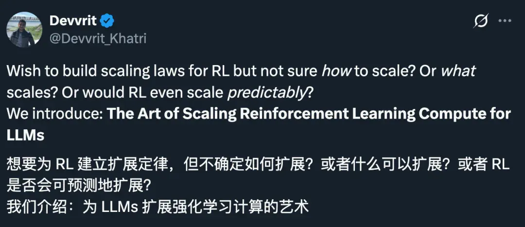 Meta用40万个GPU小时做了一个实验，只为弄清强化学习Scaling Law
