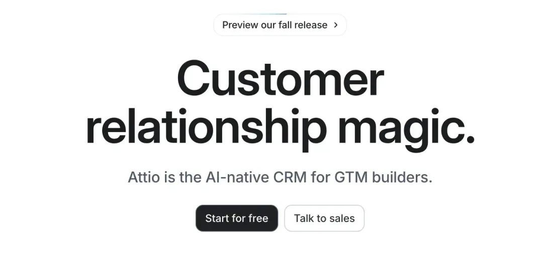 为什么Google Ventures砸5200万赌这家AI-Native的CRM公司能干掉Salesforce?
