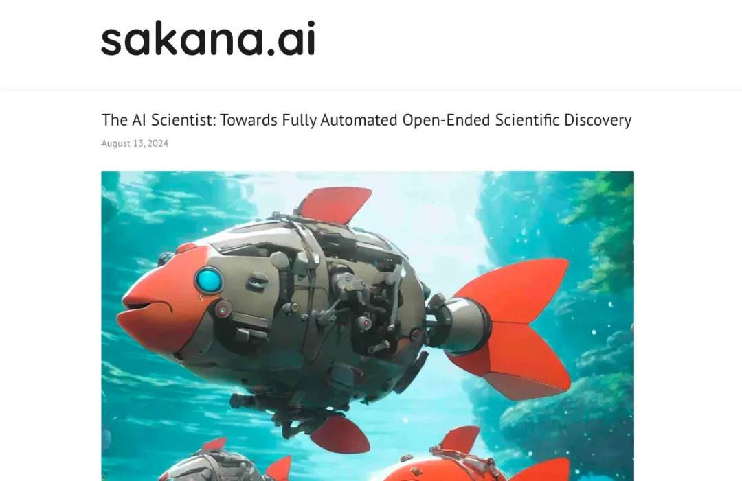速递｜OpenAI 日本竞争对手 Sakana 正洽谈以 25 亿美元估值融资