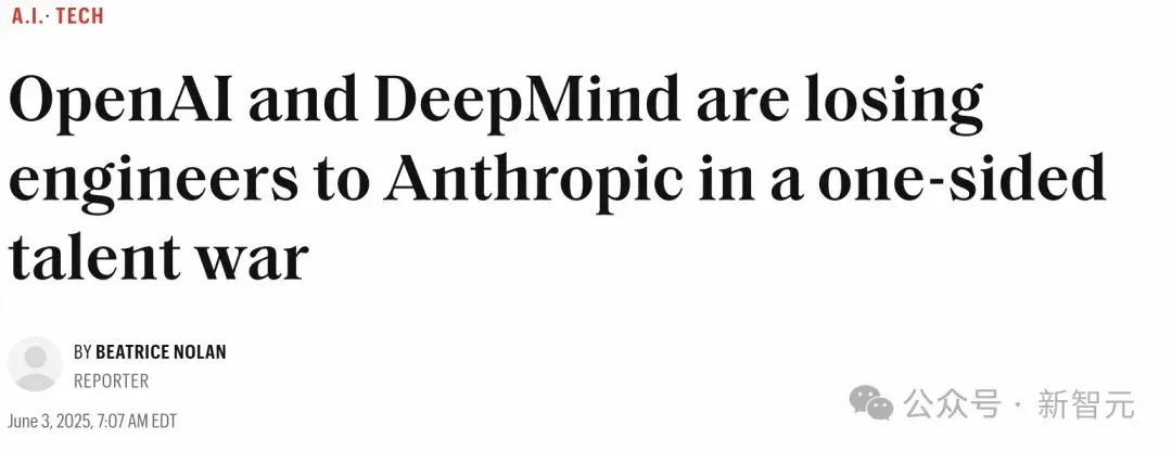 所有顶尖AI实验室都失去了联创，除了Anthropic！