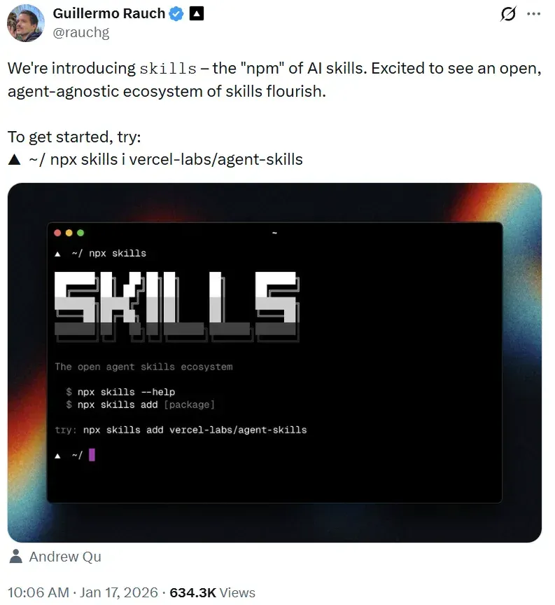 拒绝成为落后的开发者：用TRAE Skills构建你的10倍效能工具箱