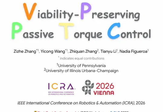 GRASP Lab | VPP-TC: 基于可行性理论的被动力矩安全控制框架