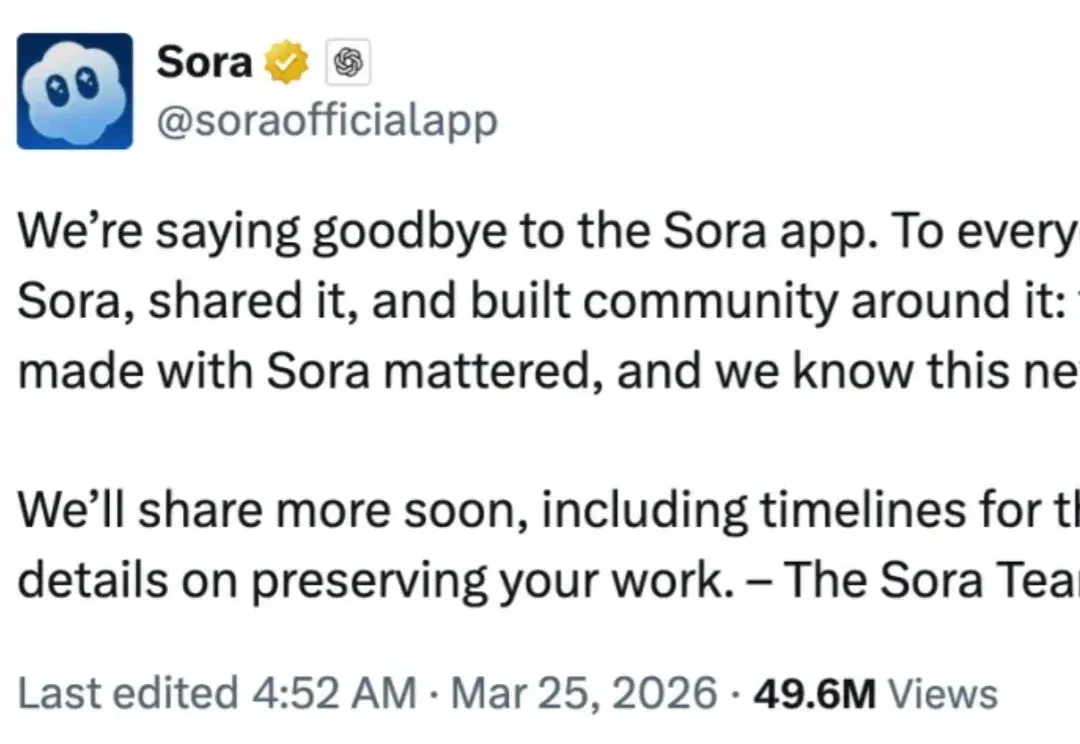 关停半年后，OpenAI要复活Sora？