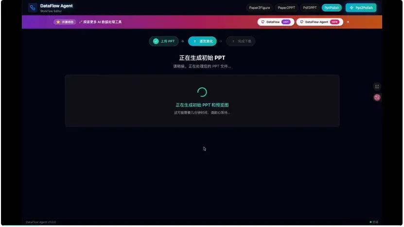 科研人福音！一键生成PPT和科研绘图，北大开源Paper2Any，全流程可编辑