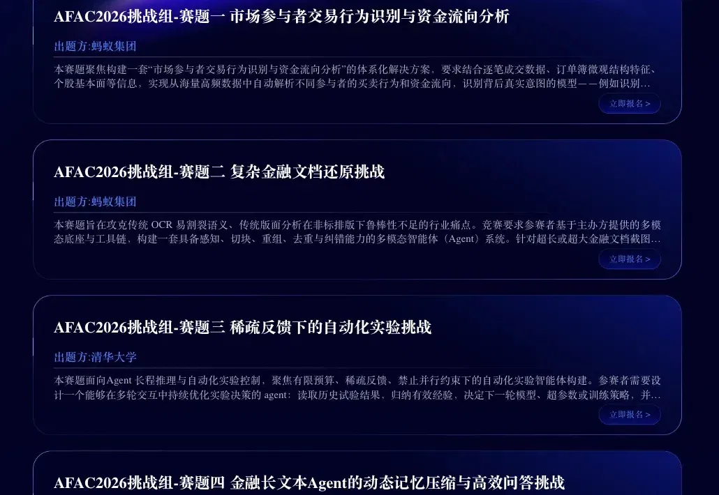 金融AI武道大会开赛！四道业务真题，出题人：猜不到最优解