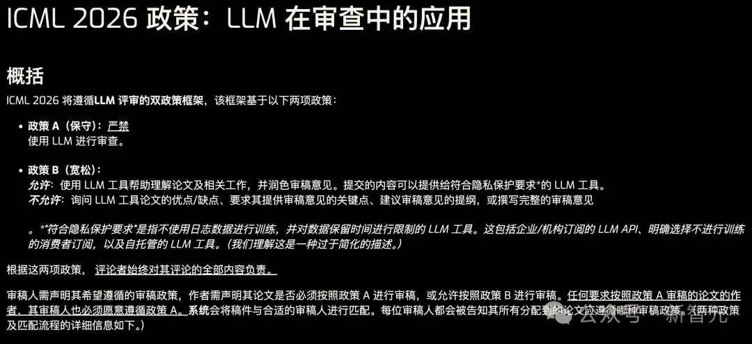 刚刚，AI顶会ICML允许AI参与审稿！