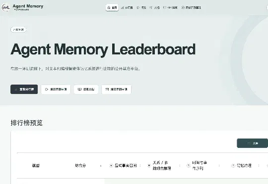 Agent Memory 走到十字路口：技术路线、评测方法与 AML 首榜