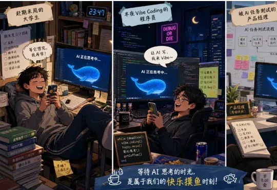等 DeepSeek 回复的 30 秒，是手机最好玩的半小时