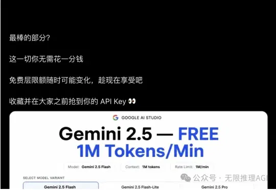 Google「白送」开发者每分钟 100 万 tokens？12 万人围观后，真相让人五味杂陈