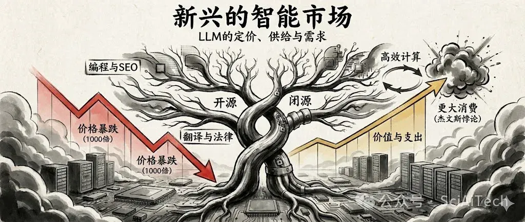 AI模型价格下降1000倍，为什么我们支出的成本没有随之降低？