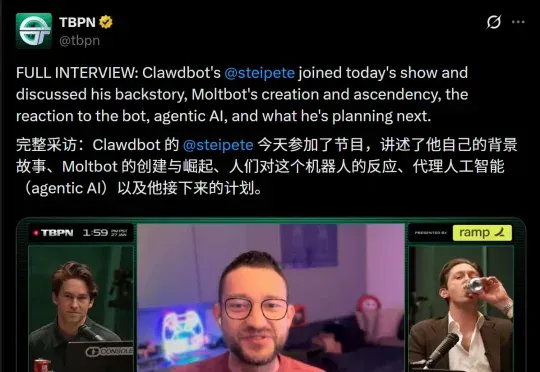 Clawdbot爆火后作者首次接受采访：没想到10天随手写的AI，竟在GitHub狂飙7万星！