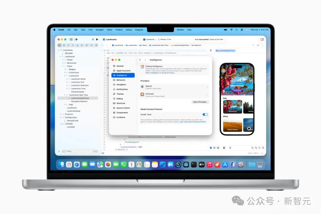 两个「最强AI」塞进Xcode！苹果这波杀疯了