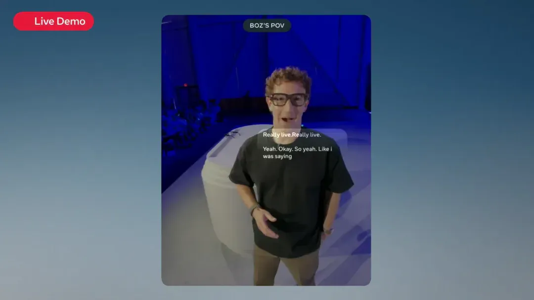带屏 AI 眼镜登场！Meta「眼镜全家桶」炸街了
