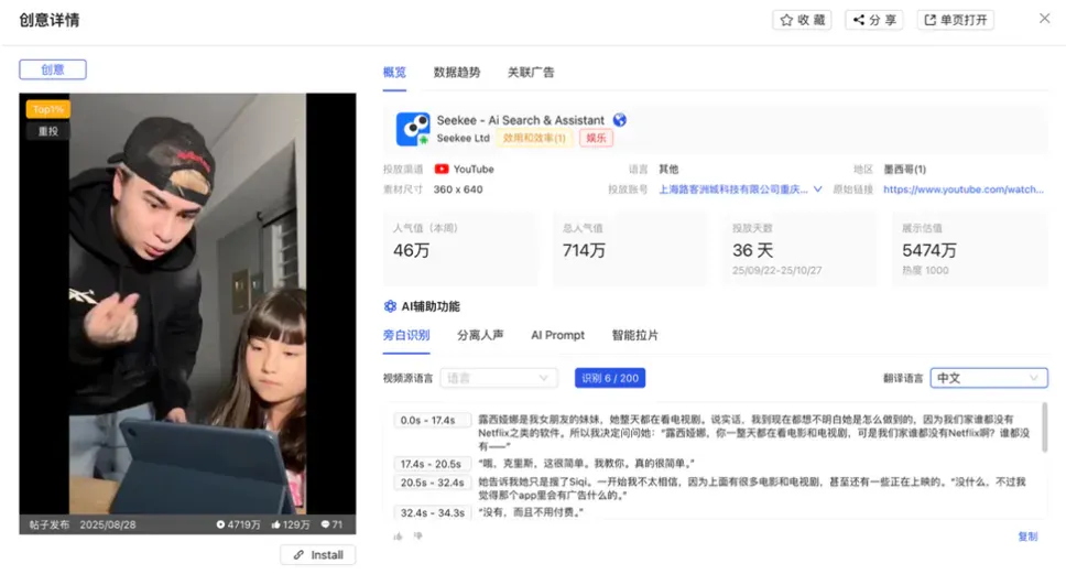 横扫拉美、力压字节系，「AI届的4399」成为出海AI应用新王？